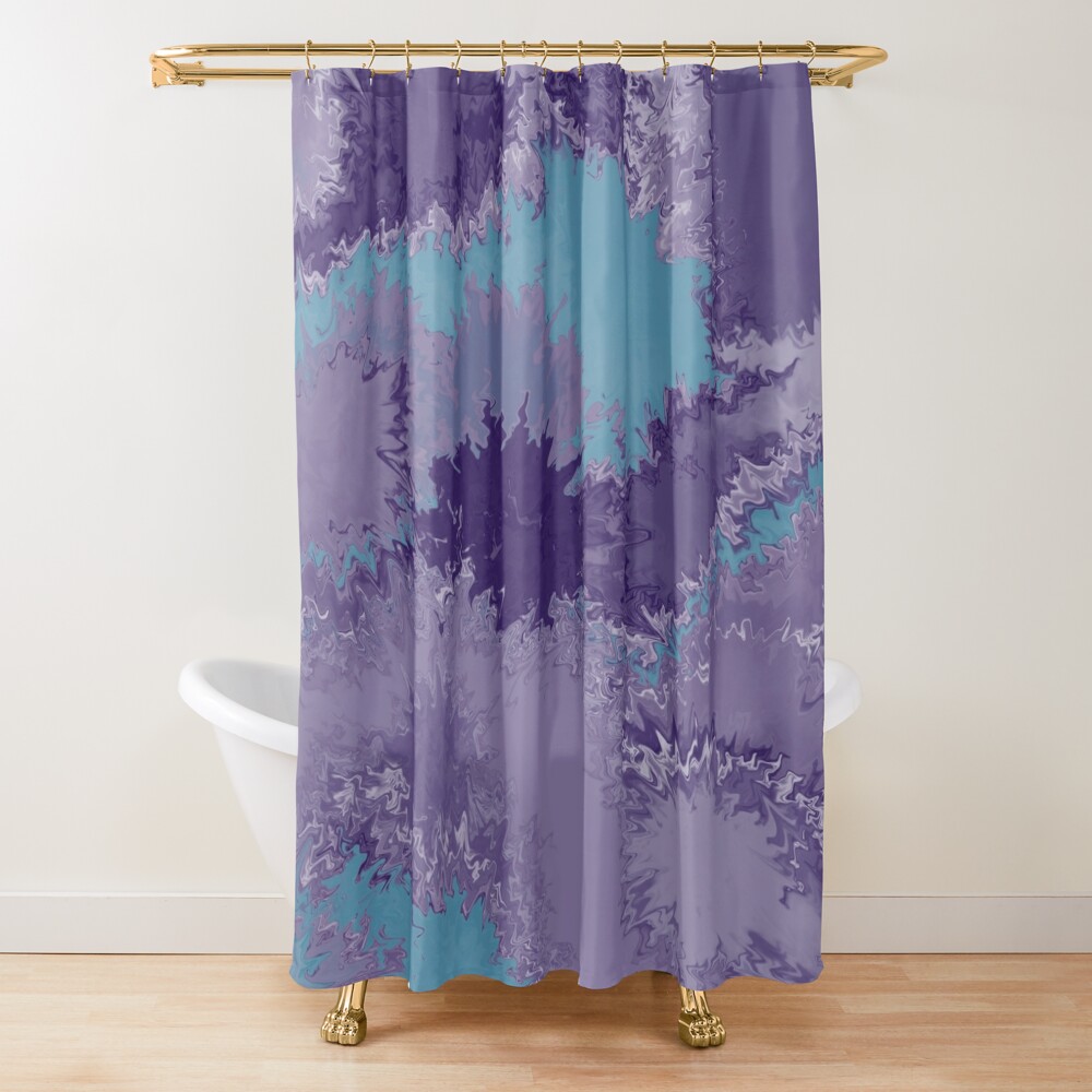 Kaliverse Creations - Print on Demand Vibrant Patterns - Shower Curtain